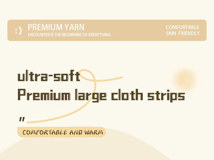 600g Large Polyester Fabric Yarn Set (2 Pieces) – Colorful Elastic Yarn for Bags, Slippers & DIY Crafts