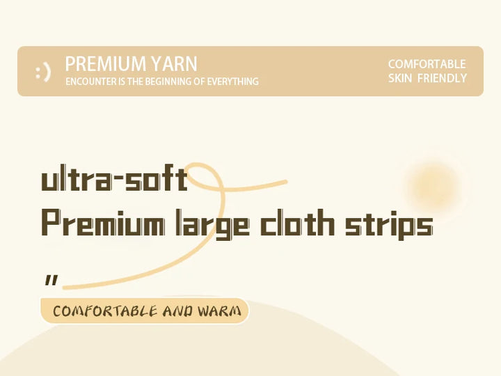 600g Large Polyester Fabric Yarn Set (2 Pieces) – Colorful Elastic Yarn for Bags, Slippers & DIY Crafts