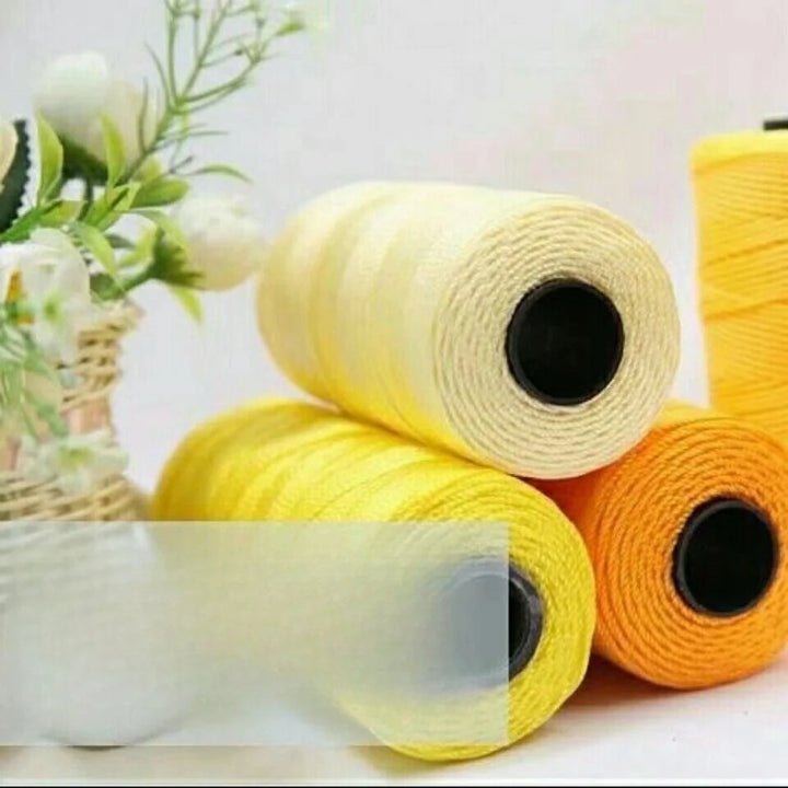 300g Summer Crochet Yarn – Handmade DIY Yarn for Hats, Bags & Home Accessories (3 Pieces/Pack)