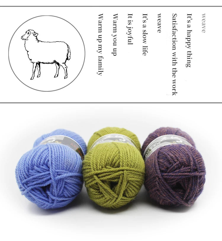 400g Thick Alpaca Wool Yarn – Chunky Knitting Yarn for Sweaters, Scarves, Hats & Coats (4 Skeins Pack)