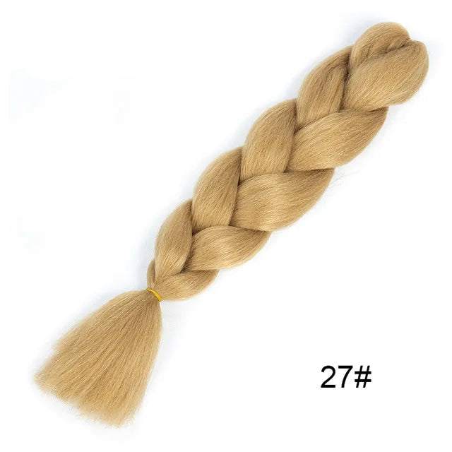 Ombre Synthetic Twist Braiding Hair – Jumbo Kanekalon Hair Extensions for Braids