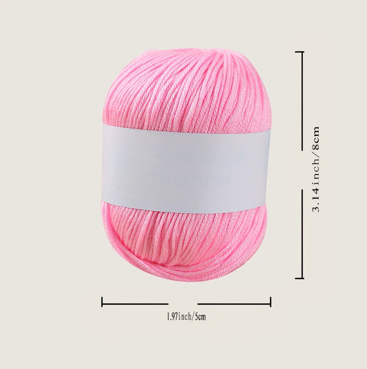 12-Piece Luxury Cashmere-Silk Yarn Set – Ultra-Soft Fluffy Yarn for Sweaters, Coats, Shawls & DIY Crafts (600g)