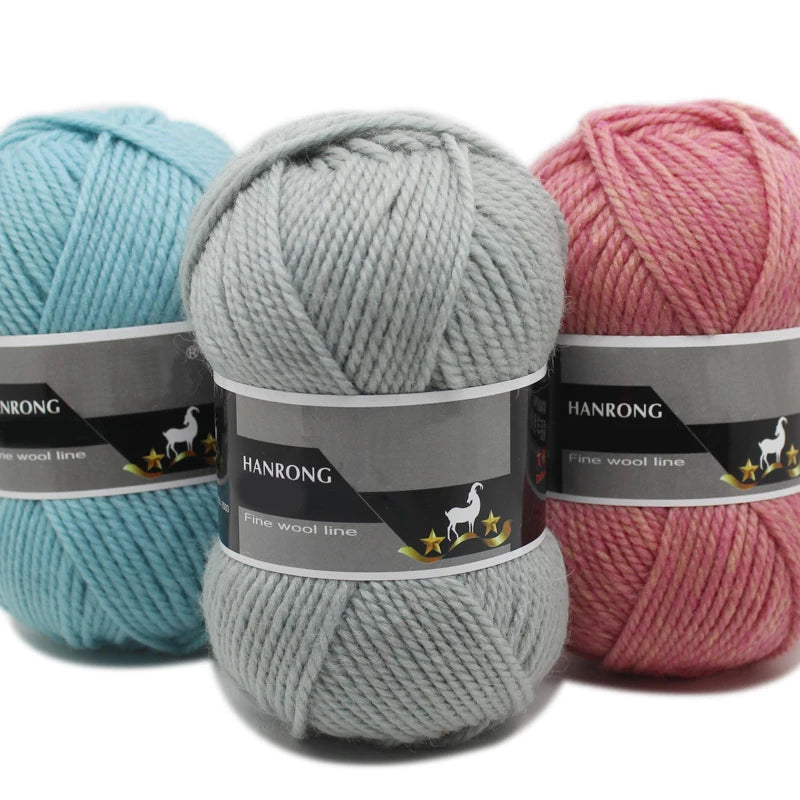 400g Thick Alpaca Wool Yarn – Chunky Knitting Yarn for Sweaters, Scarves, Hats & Coats (4 Skeins Pack)