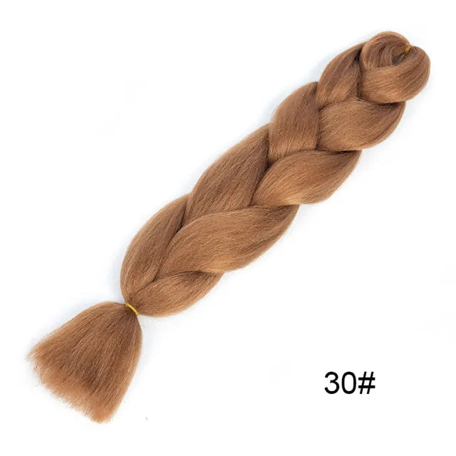 Ombre Synthetic Twist Braiding Hair – Jumbo Kanekalon Hair Extensions for Braids