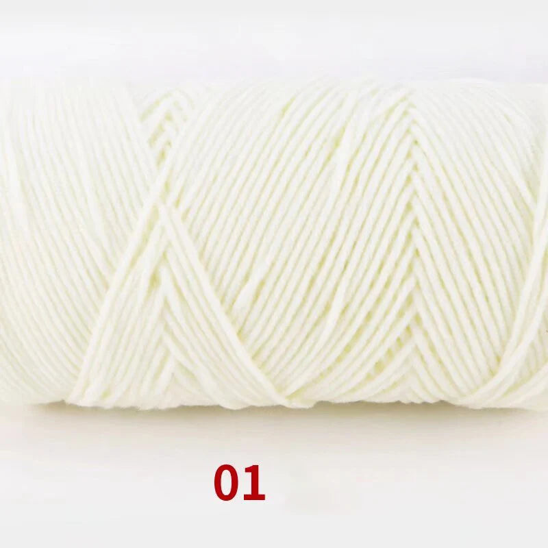 200g Soft Medium-Thick Yarn – Cozy Hand-Knitting Yarn for Sweaters, Scarves, Hats & DIY Crafts