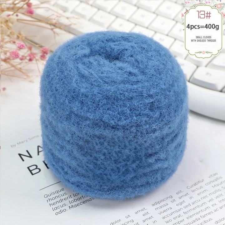 400g Soft Warm Knitting Yarn (4 Pack) – Medium Thick Yarn for Sweaters, Scarves, Hats & DIY Crafts