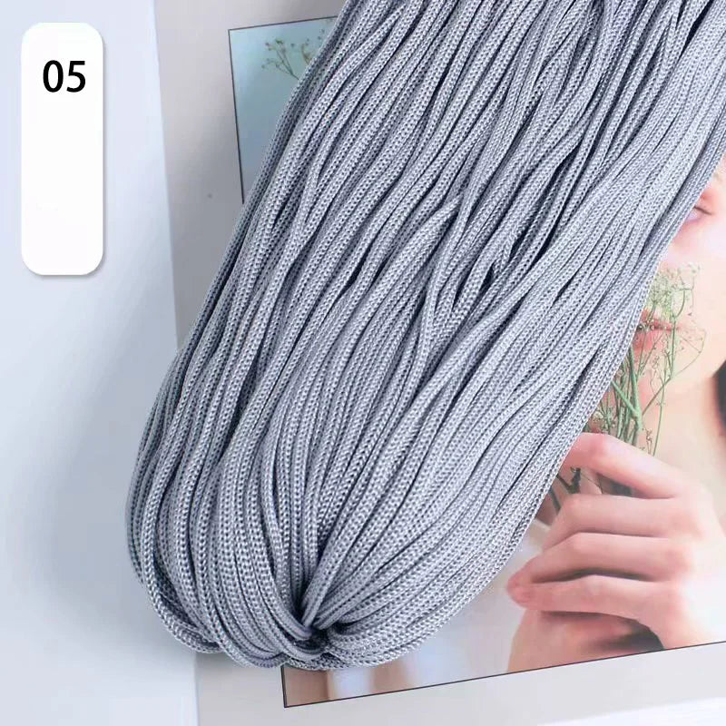 210g Ice Silk Shiny Yarn – Lightweight Summer Crochet Yarn for Sun Hats, Bags, Cushions & DIY Crafts