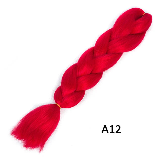 Ombre Synthetic Twist Braiding Hair – Jumbo Kanekalon Hair Extensions for Braids