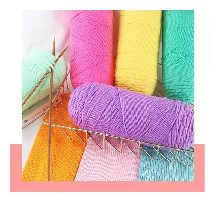 200g Soft Medium-Thick Yarn – Cozy Hand-Knitting Yarn for Sweaters, Scarves, Hats & DIY Crafts