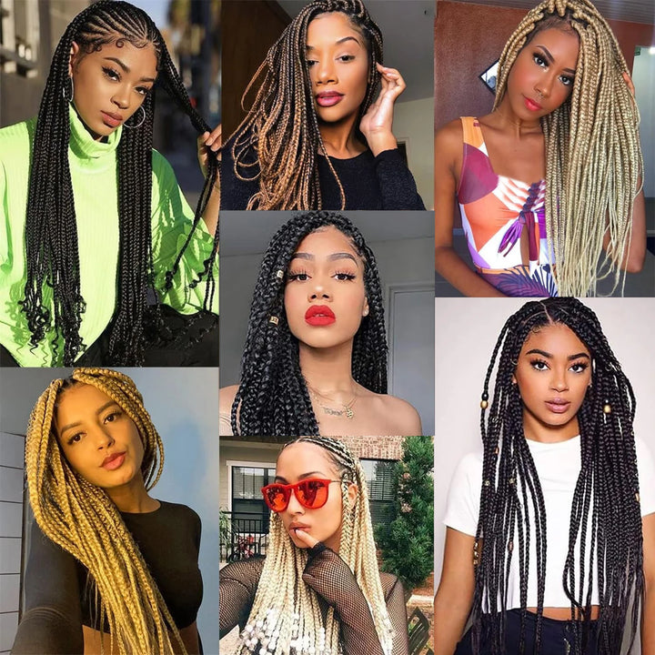26 Inch Pre-Stretched Braiding Hair – Xpression-Style Smooth Yaki Straight Synthetic Extensions