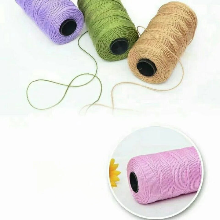 300g Summer Crochet Yarn – Handmade DIY Yarn for Hats, Bags & Home Accessories (3 Pieces/Pack)