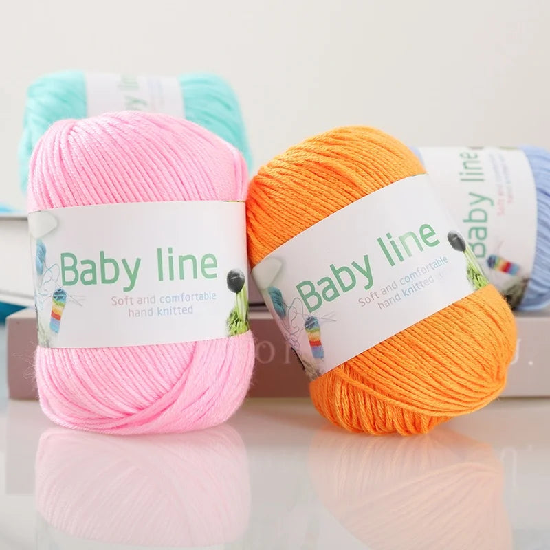 500g Soft Medium-Thick Knitting Yarn Set (10 Pieces) – Cozy Yarn for Sweaters, Hats, Scarves & Crochet Projects