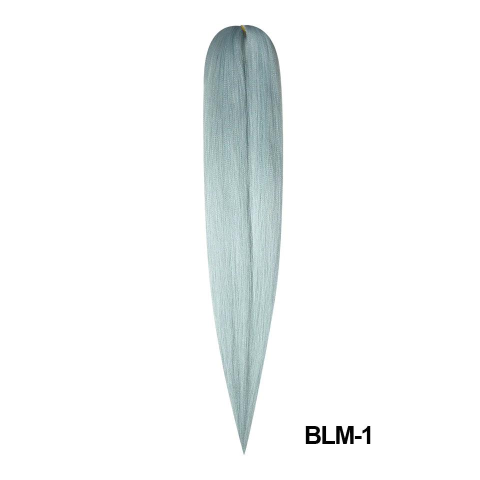 Synthetic Kanekalon Jumbo Braiding Hair – New Ice Blue & Pink Twist Series