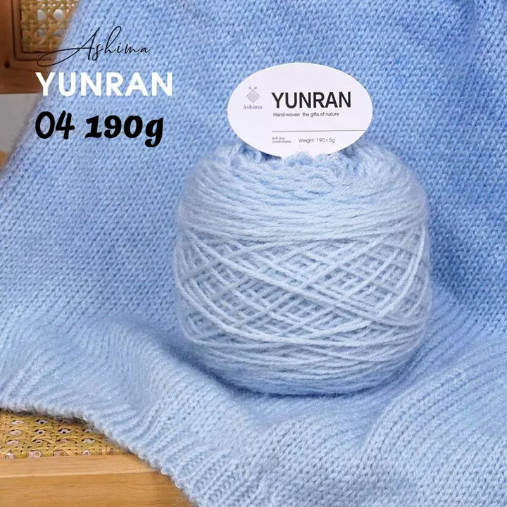 190g Gradient Dyed Medium-Thick Yarn – Soft Knitting Yarn for Sweaters, Shawls, Scarves & DIY Crafts