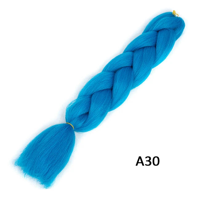 Ombre Synthetic Twist Braiding Hair – Jumbo Kanekalon Hair Extensions for Braids