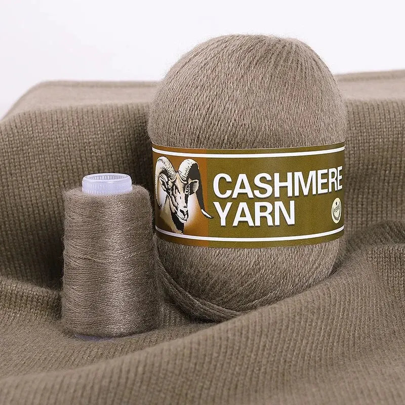 Cashmere Knitting Yarn Balls (6 Pack) – Soft Luxury Yarn for Sweaters, Hats, Scarves & DIY Crafts