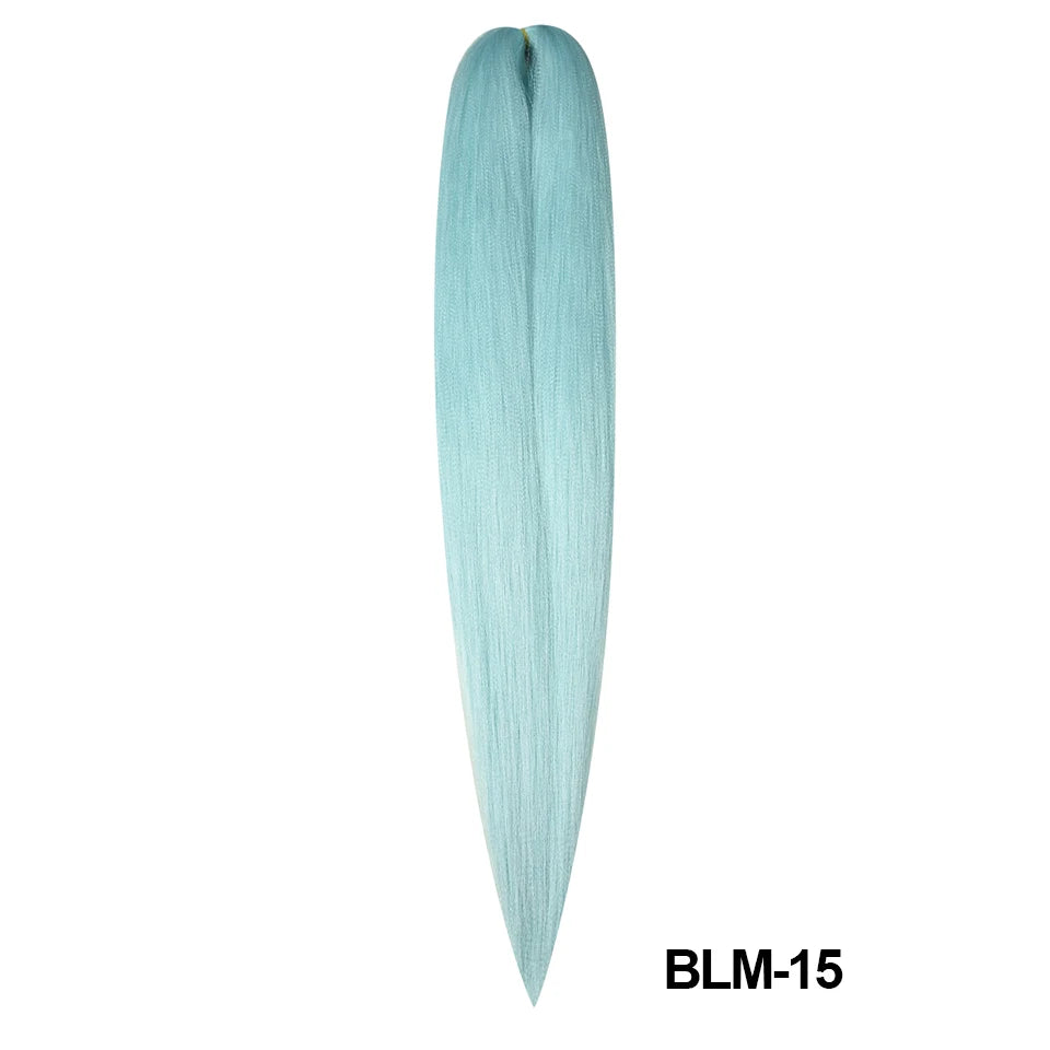 Synthetic Kanekalon Jumbo Braiding Hair – New Ice Blue & Pink Twist Series