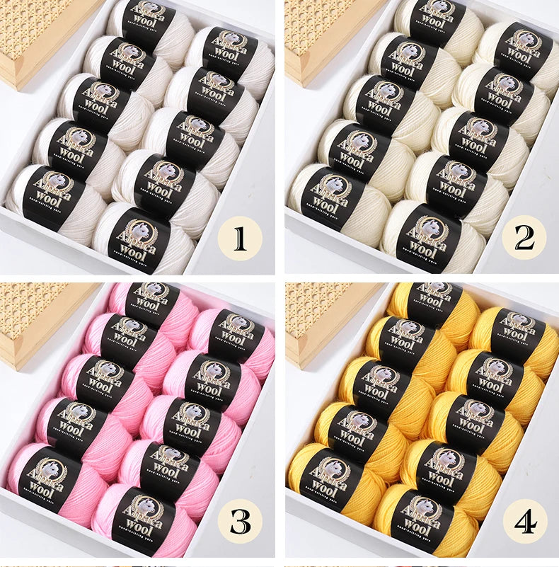 450g Chenille Velvet Ice Yarn – Soft Chunky Knitting Yarn for Sweaters, Scarves, Hats & Blankets (5 Pack)