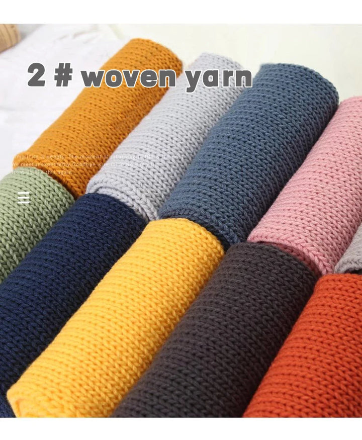 200g Thick Knitting Yarn (2 Skeins) – Soft Yarn for Scarves, Hats, Gloves & DIY Crochet Projects