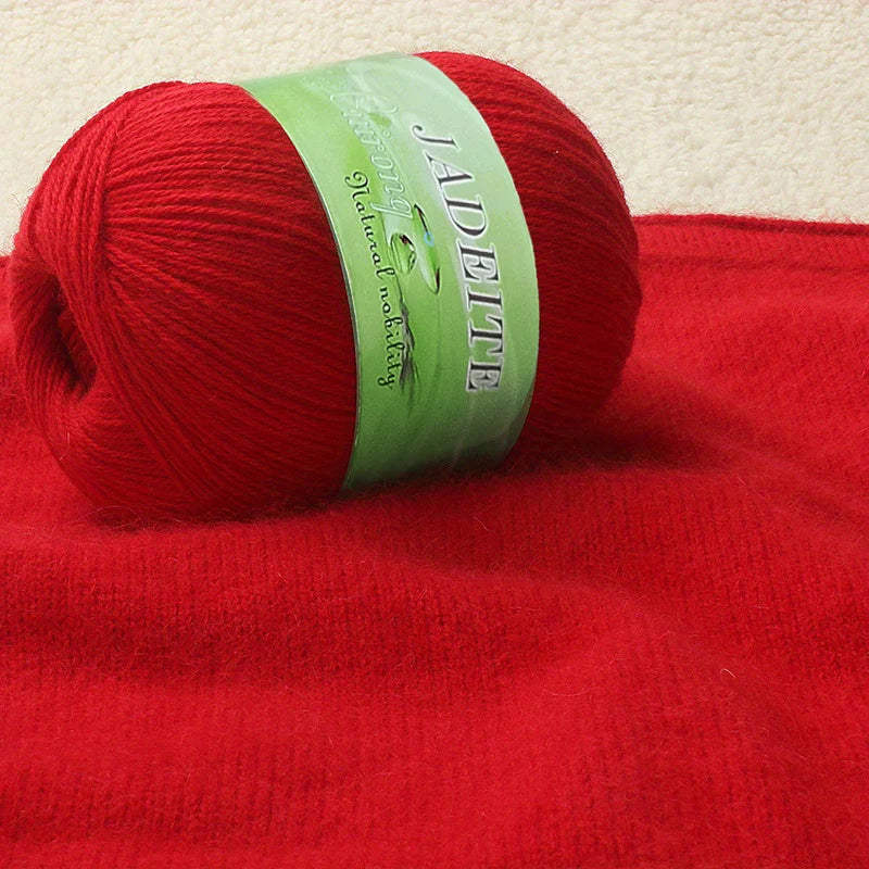 400g Luxury Cashmere Yarn Set (8 Pieces) – Combed Goat Wool for Sweaters, Scarves, Pants & Winter Knitwear