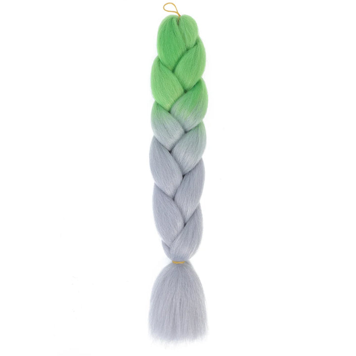 24 Inch Jumbo Braids Extensions – Synthetic Afro Ombre Kanekalon Hair for Children