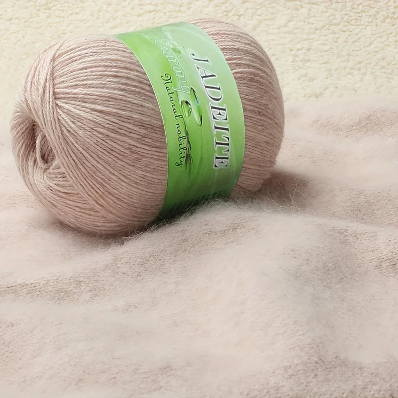 400g Luxury Cashmere Yarn Set (8 Pieces) – Combed Goat Wool for Sweaters, Scarves, Pants & Winter Knitwear