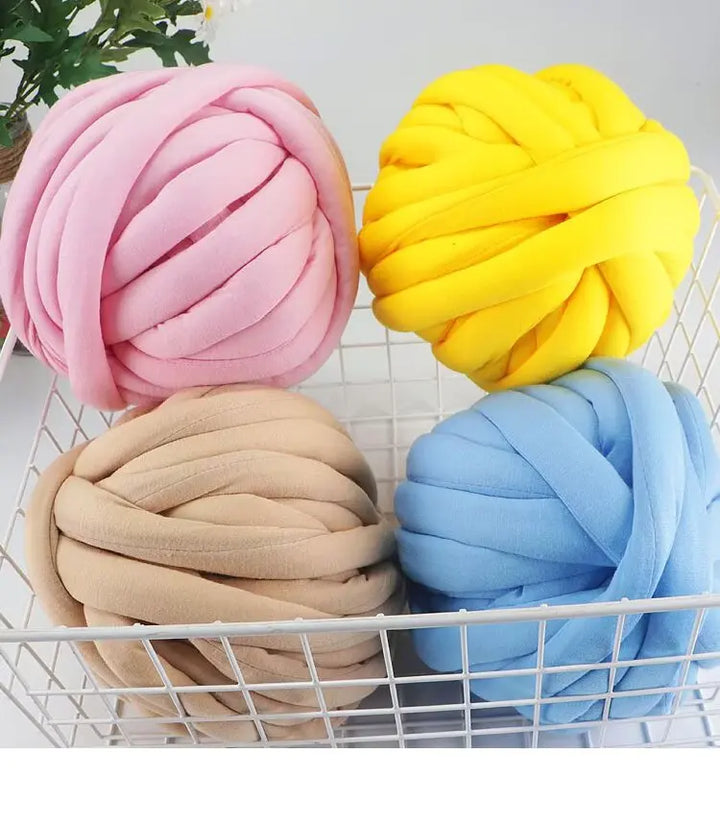Extra Thick Icelandic Yarn – Super Bulky Easy-Knit Yarn for Cat Beds, Bags & Home Crafts