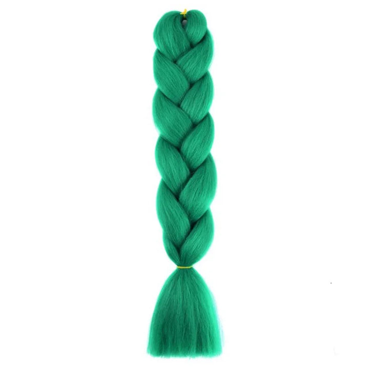 24 Inch Synthetic Jumbo Braiding Hair – Yaki Straight Box Braid Extensions for Dreadlocks & Twists