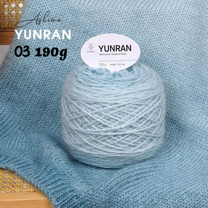 190g Gradient Dyed Medium-Thick Yarn – Soft Knitting Yarn for Sweaters, Shawls, Scarves & DIY Crafts