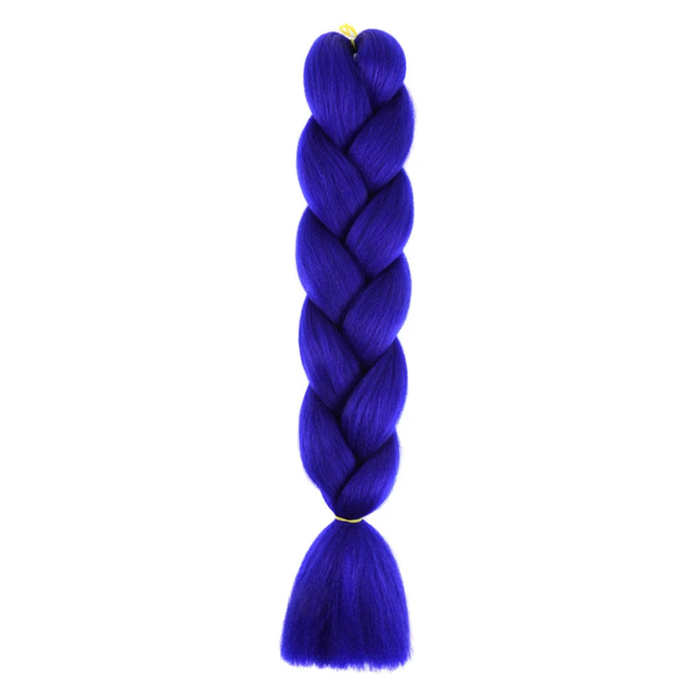 24 Inch Jumbo Braids Extensions – Synthetic Afro Ombre Kanekalon Hair for Children
