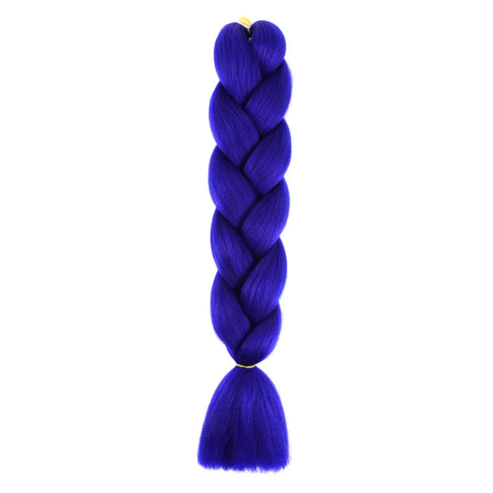24 Inch Jumbo Braids Extensions – Synthetic Afro Ombre Kanekalon Hair for Children
