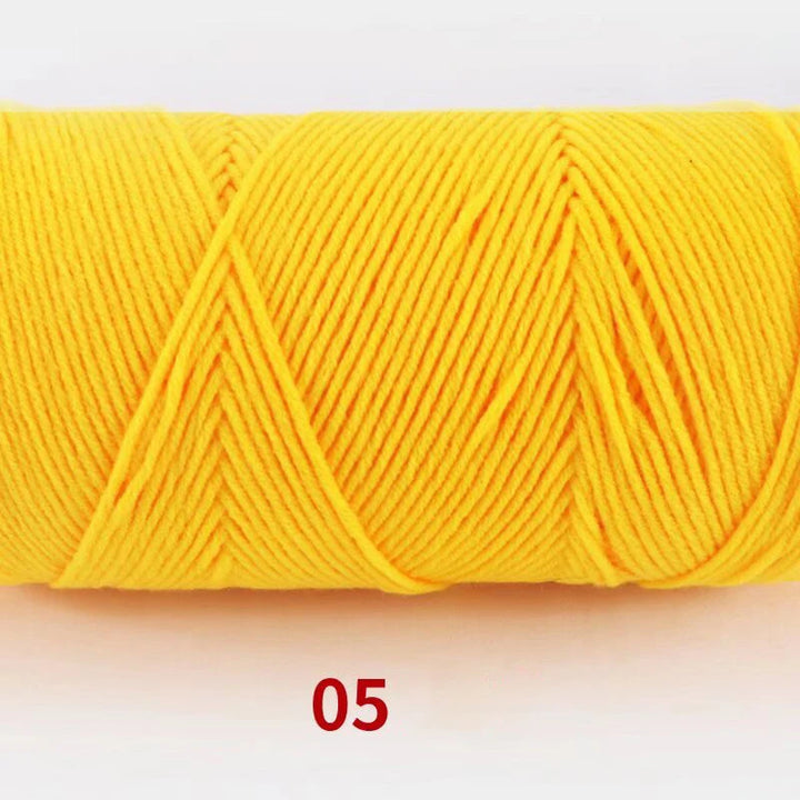 200g Soft Medium-Thick Yarn – Cozy Hand-Knitting Yarn for Sweaters, Scarves, Hats & DIY Crafts