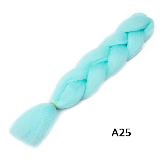 Ombre Synthetic Twist Braiding Hair – Jumbo Kanekalon Hair Extensions for Braids