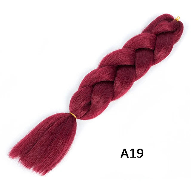 Ombre Synthetic Twist Braiding Hair – Jumbo Kanekalon Hair Extensions for Braids