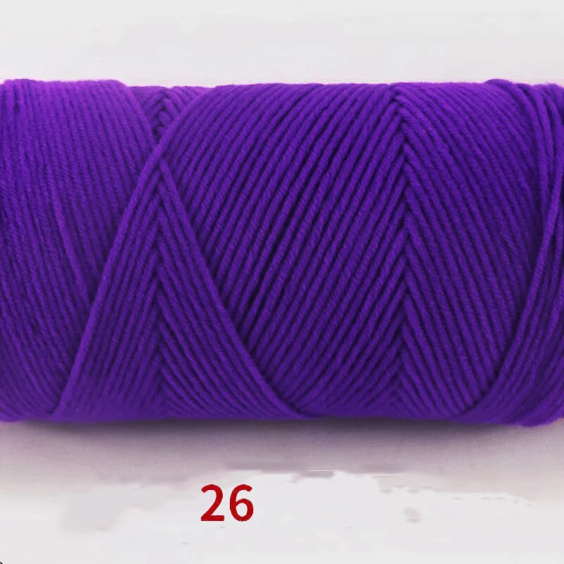 200g Soft Medium-Thick Yarn – Cozy Hand-Knitting Yarn for Sweaters, Scarves, Hats & DIY Crafts
