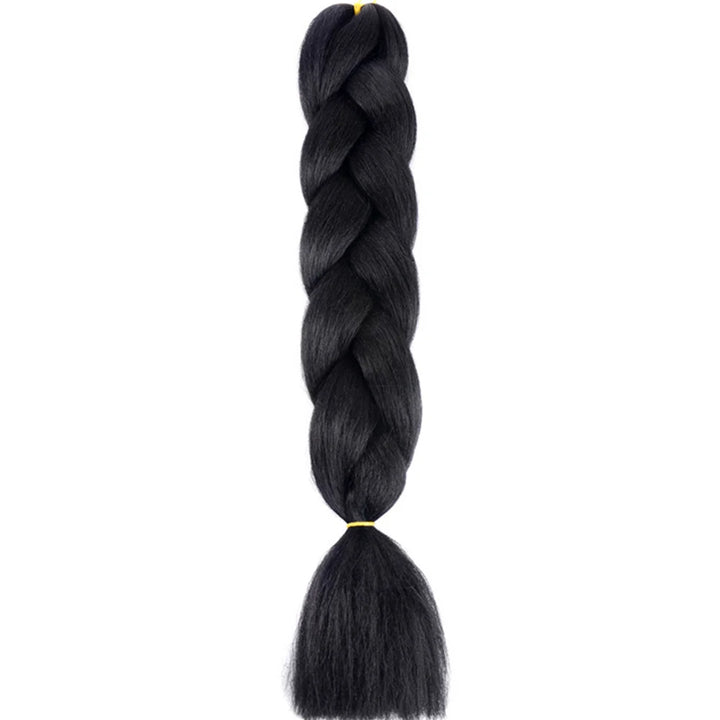 24 Inch Jumbo Braids Extensions – Synthetic Afro Ombre Kanekalon Braiding Hair for Children 22
