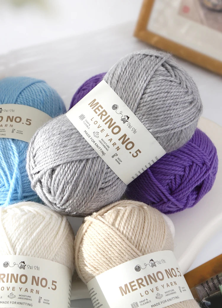 400g Alpaca Wool Blend Yarn Set (4 Pieces) – 245 Stick-Needle Medium-Thick Yarn for Sweaters, Coats, Scarves & DIY Crafts