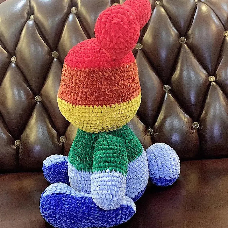 450g Chenille Warm Velvet Ice Yarn – Soft Thick Knitting Yarn for Sweaters, Scarves & Blankets (5 Pcs/Pack)