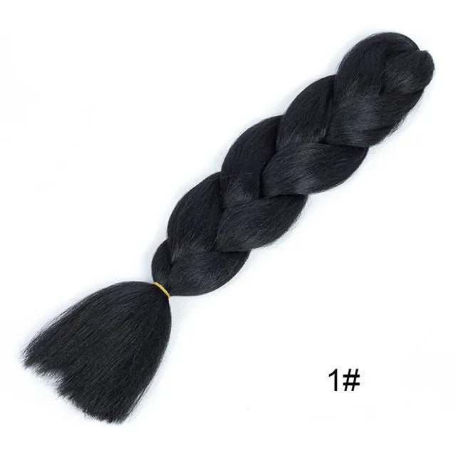 Ombre Synthetic Twist Braiding Hair – Jumbo Kanekalon Hair Extensions for Braids