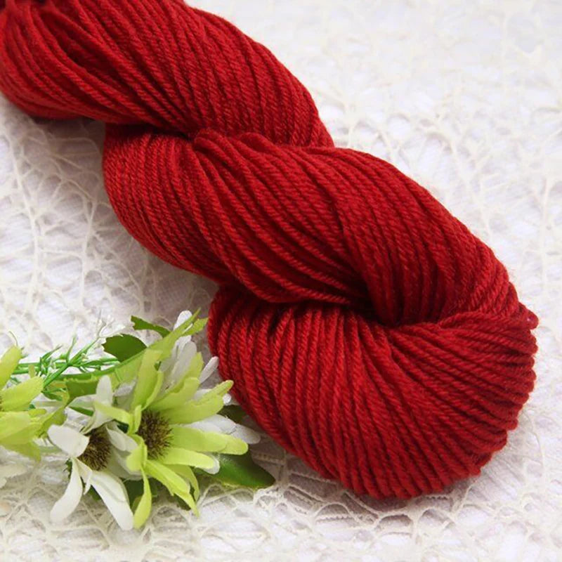 245g Medium-Thick Handmade Knitting Yarn – Multi-Purpose Yarn for Sweaters, Hats & Accessories