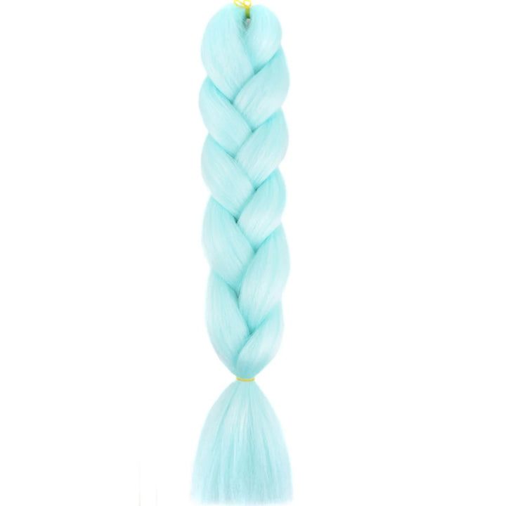 24 Inch Jumbo Braids Extensions – Synthetic Afro Ombre Kanekalon Braiding Hair for Children 22