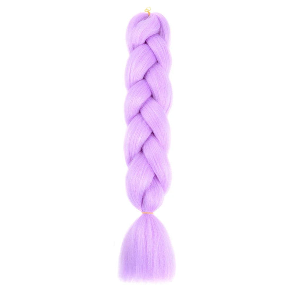 24 Inch Jumbo Braids Extensions – Synthetic Afro Ombre Kanekalon Hair for Children