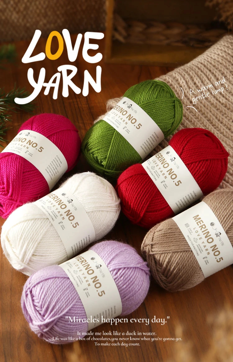 400g Alpaca Wool Blend Yarn Set (4 Pieces) – 245 Stick-Needle Medium-Thick Yarn for Sweaters, Coats, Scarves & DIY Crafts