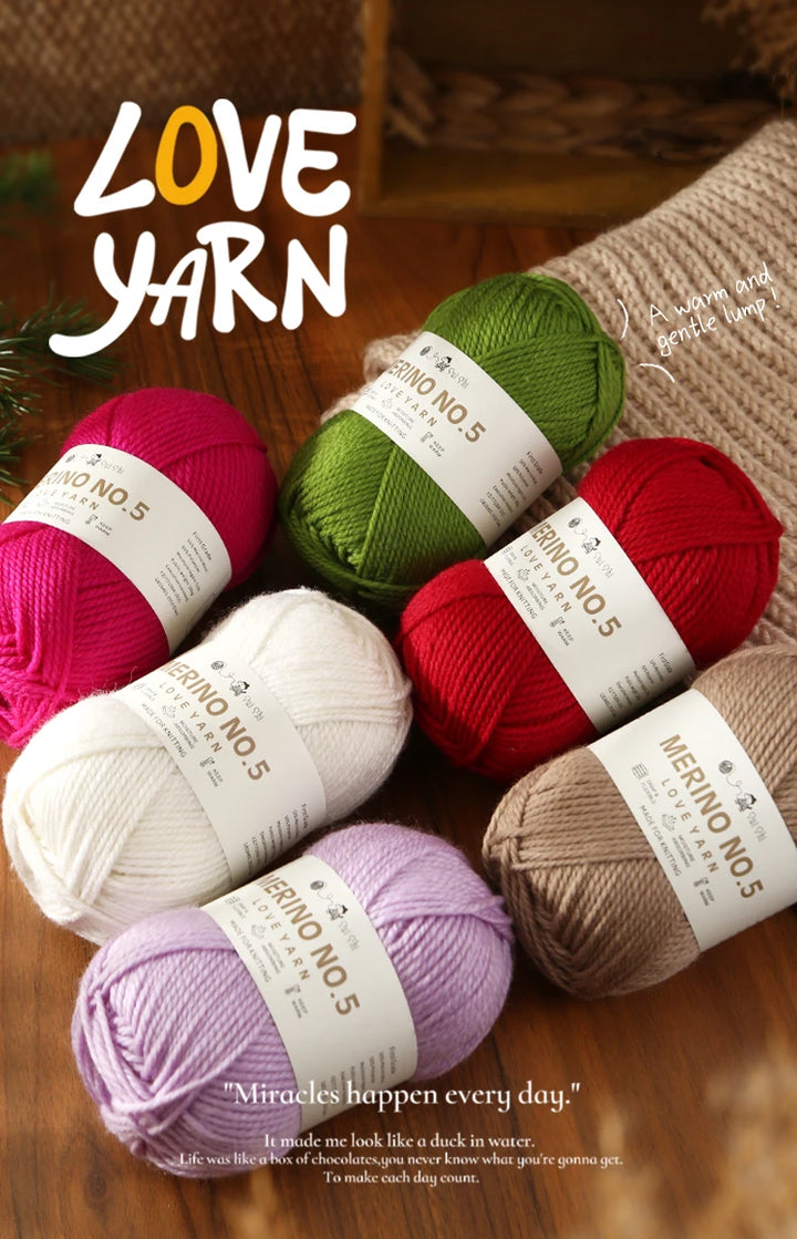 400g Alpaca Wool Blend Yarn Set (4 Pieces) – 245 Stick-Needle Medium-Thick Yarn for Sweaters, Coats, Scarves & DIY Crafts