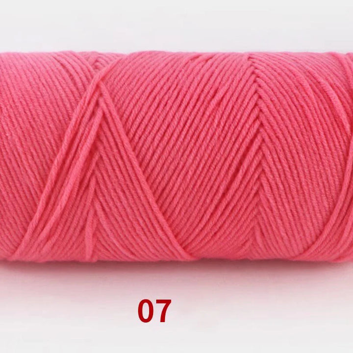 200g Soft Medium-Thick Yarn – Cozy Hand-Knitting Yarn for Sweaters, Scarves, Hats & DIY Crafts