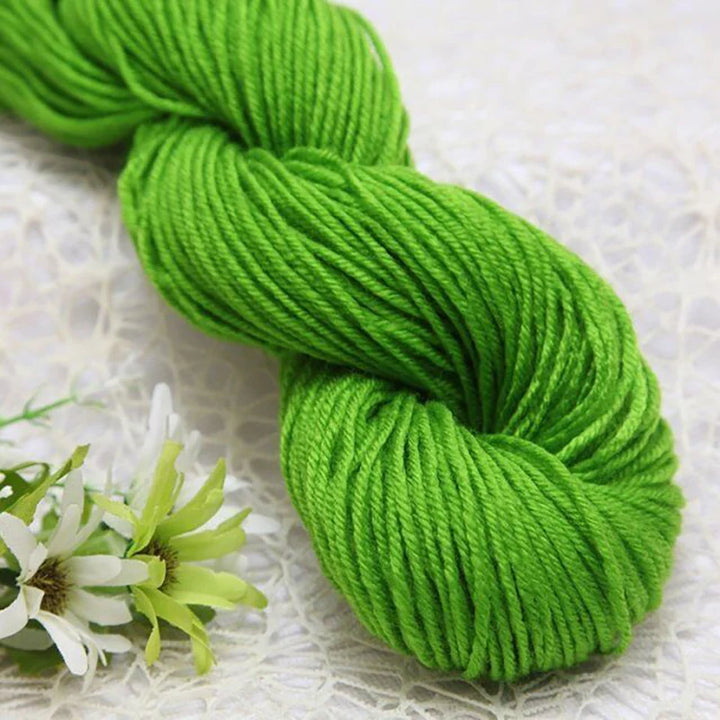 245g Medium-Thick Handmade Knitting Yarn – Multi-Purpose Yarn for Sweaters, Hats & Accessories