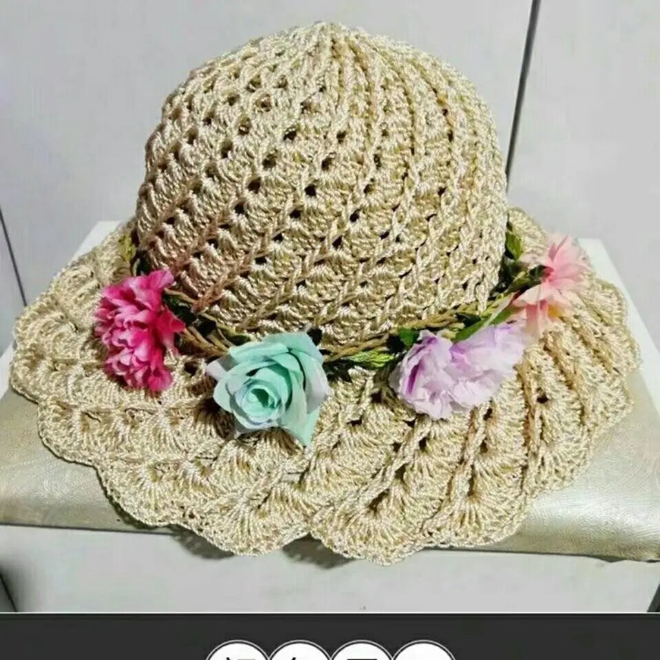 300g Summer Crochet Yarn – Handmade DIY Yarn for Hats, Bags & Home Accessories (3 Pieces/Pack)