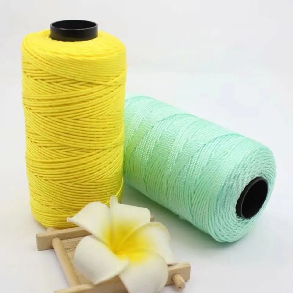 300g Summer Crochet Yarn – Handmade DIY Yarn for Hats, Bags & Home Accessories (3 Pieces/Pack)