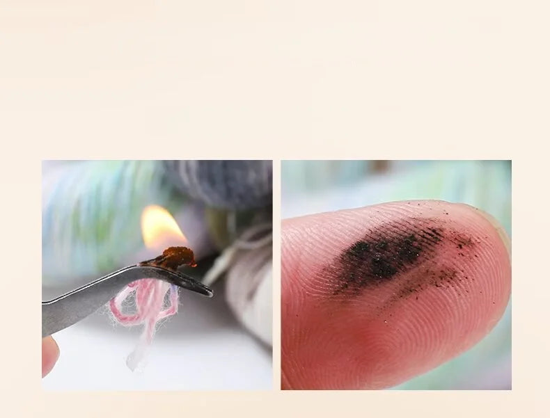 Light Luxury Hand-Dyed Cashmere Yarn – Medium-Thick Rainbow Gradient Yarn for Sweaters, Scarves & Winter Wear