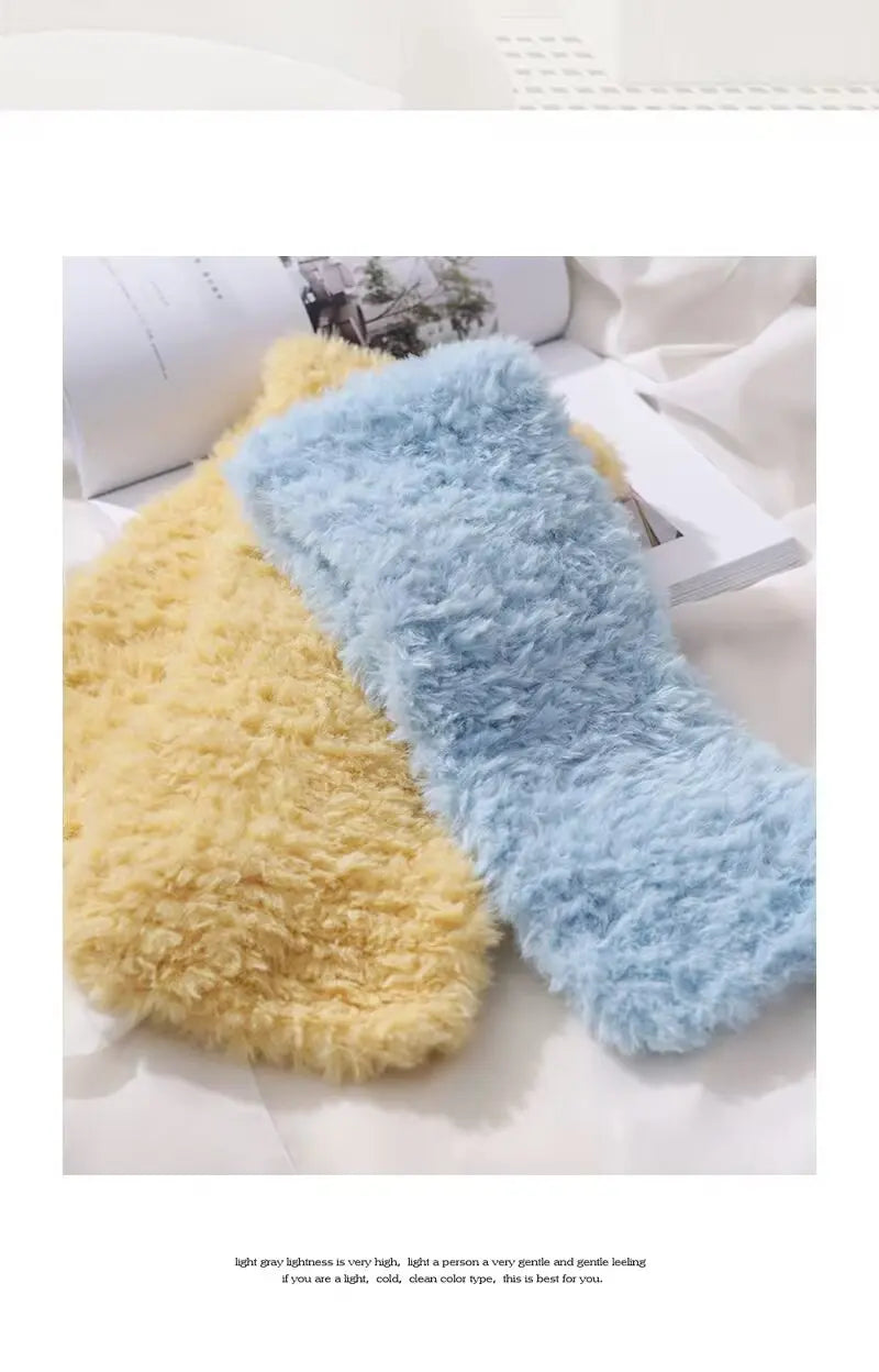 Imitation Fur Long-Haired Yarn – 400g Soft Beginner Knitting Yarn (4 Skeins Set)